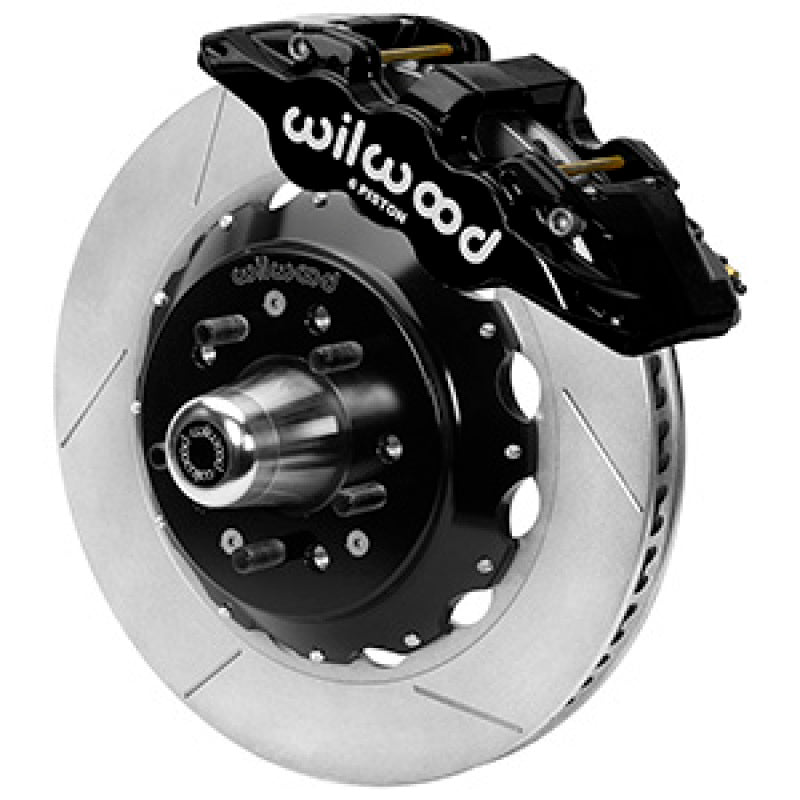 Wilwood Aero6R/ST Front Big Brake Kit 14in Black Anodize 79-88 Chevrolet Monte Carlo Wilwood
