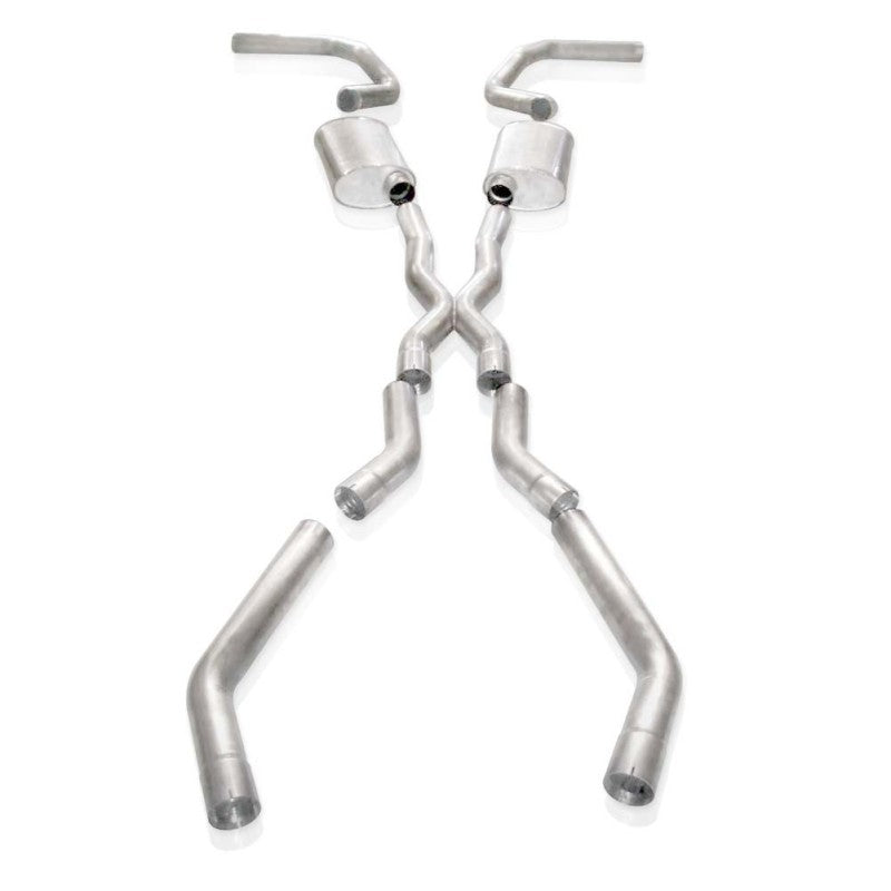 Stainless Works Chevy Camaro 1967-69 Exhaust 3in Stainless with X-Pipe Stainless Works