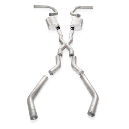 Stainless Works Chevy Camaro 1967-69 Exhaust 3in Stainless with X-Pipe Stainless Works