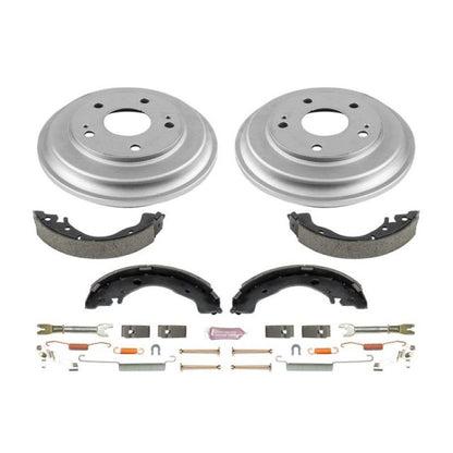 Power Stop 12-15 Honda Civic Coupe Rear Autospecialty Drum Kit - eliteracefab.com