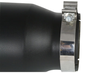 aFe MACH Force-XP 409 SS Right Side Single Wall Exhaust Tip 5in Inlet x 7in Outlet x 15in L aFe