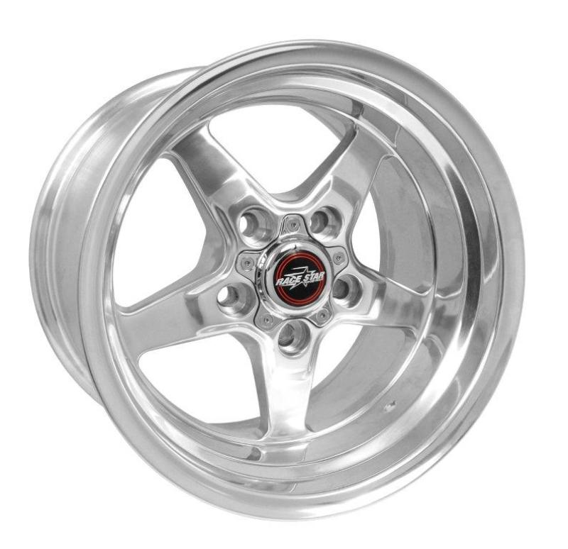 Race Star 92 Drag Star 15x10.00 5x4.75bc 5.50bs Direct Drill Polished Wheel - eliteracefab.com