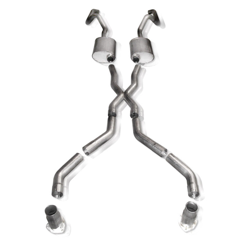 Stainless Works Chevy Camaro 1967-69 Exhaust 2.5in X-Pipe Stainless Works