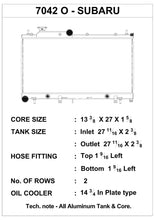 Load image into Gallery viewer, CSF Cooling - Racing &amp; High Performance Division 08-14 Subaru Impreza w/ built-in oil cooler (InclWRX &amp; STI(Multi-fit COMBO UNIT) Subaru STI 2008-2014 - eliteracefab.com