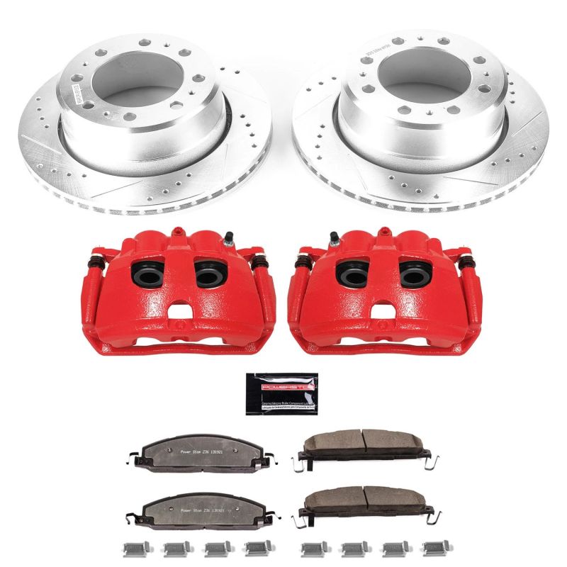 Power Stop 13-18 Ram 3500 Rear Z36 Truck & Tow Kit w/Cals PowerStop