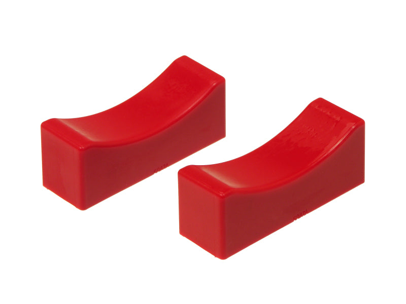 Prothane Universal Jack/Stand Pads (Fits 1.125 x 4.0 Heads) - Red - eliteracefab.com