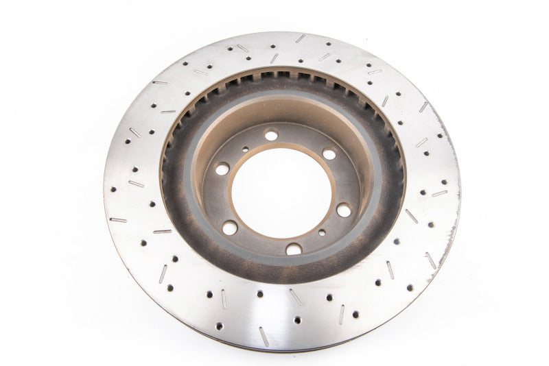 DBA 2012 Toyota 4Runner/11-12 FJ Cruiser Front Drilled and Slotted 4000 Series Rotor DBA