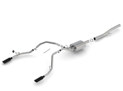 Borla 14-8 Chevrolet Silverado 1500 6.2L V8 AT/MT Extended Cab Standard Bed ATAK Exhaust - eliteracefab.com