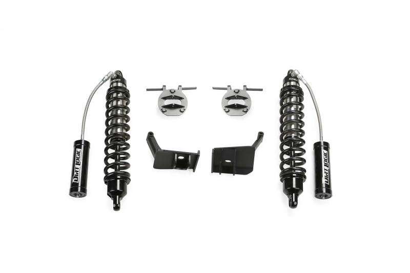 Fabtech 17-19 Ford F250/350 4WD Diesel 6in DL 2.5 Resi Coilover Conversion System - eliteracefab.com