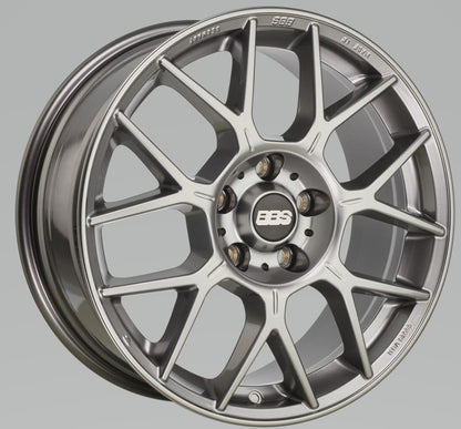 BBS XR 20x8.5 5x112 ET35 Platinum Gloss Wheel -82mm PFS/Clip Required XR0302PG