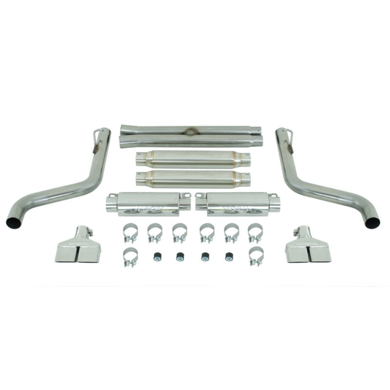 MBRP 2009 Dodge Challenger RT 5.7L Hemi Cat Back Cool Duals - eliteracefab.com