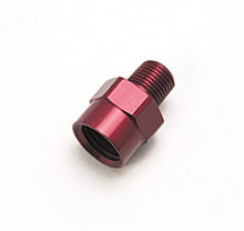 Load image into Gallery viewer, Russell Performance 1/8in Male to 1/4in Female Pipe Bushing Reducer (Red)