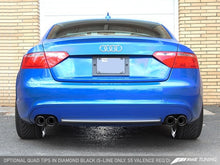 Load image into Gallery viewer, AWE Tuning Audi B8 A5 2.0T Touring Edition Exhaust - Quad Outlet Diamond Black Tips - eliteracefab.com