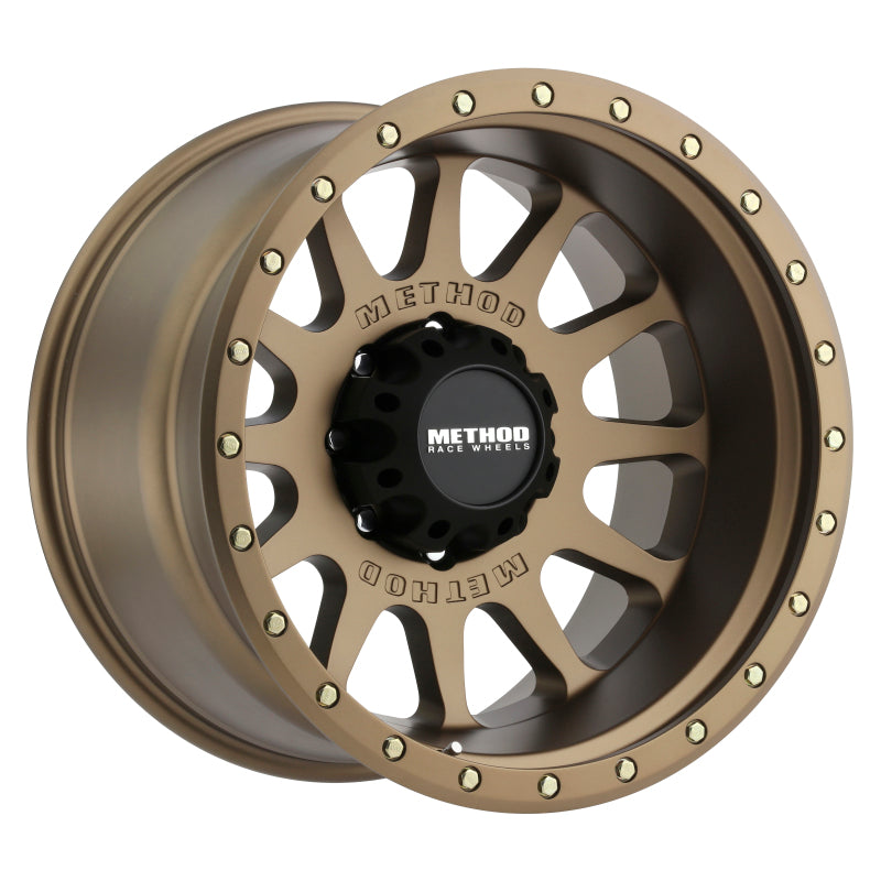 Method MR605 NV 20x10 -24mm Offset 8x6.5 121.3mm CB Method Bronze Wheel - eliteracefab.com