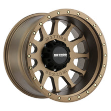 Load image into Gallery viewer, Method MR605 NV 20x10 -24mm Offset 8x6.5 121.3mm CB Method Bronze Wheel - eliteracefab.com