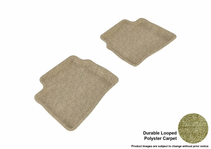 3D MAXpider L1HY02922202 07-10 Hyundai Elantra (Sedan) Classic 2nd Row Floormat - Tan