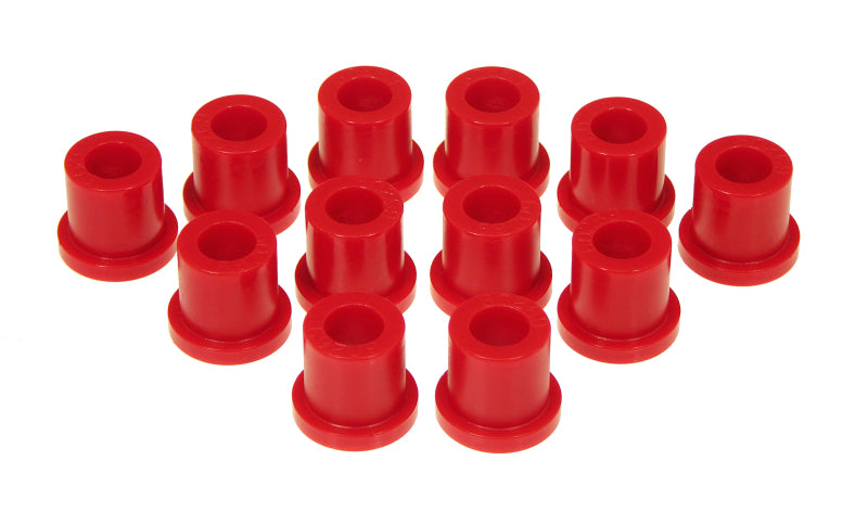 Prothane 79-83 Toyota Truck 2/4wd Rear Spring & Shackle Bushings - Red - eliteracefab.com