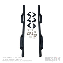 Load image into Gallery viewer, Westin/HDX 10-17 Toyota 4Runner Trail Edition Drop Nerf Step Bars - Textured Black - eliteracefab.com