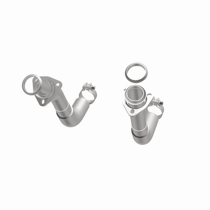 MagnaFlow 66-72 Chevy C10 Pickup V8 2-Piece Front Exhuast Pipe Kit (2in Tubing/Clamps/Inlet Flanges) Magnaflow