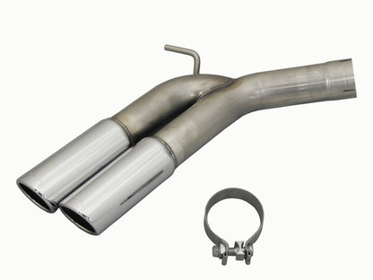 JBA 04-20 Nissan Titan 5.6L 304SS Pass Side Dual Exit Tip Upgrade (For 40-1400/1401) JBA