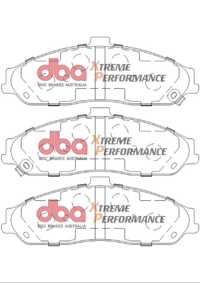 DBA Extreme Performance Front Brake Pads - DB7599XP DBA
