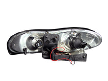 Load image into Gallery viewer, ANZO USA Chevrolet Camaro Projector Headlights W/ Halo Black; 1998-2002 - eliteracefab.com