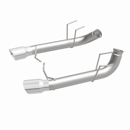 MagnaFlow 13 Ford Mustang Dual Split Rear Exit Stainless Axle-Back Cat Back Exhaust (Competition) Magnaflow