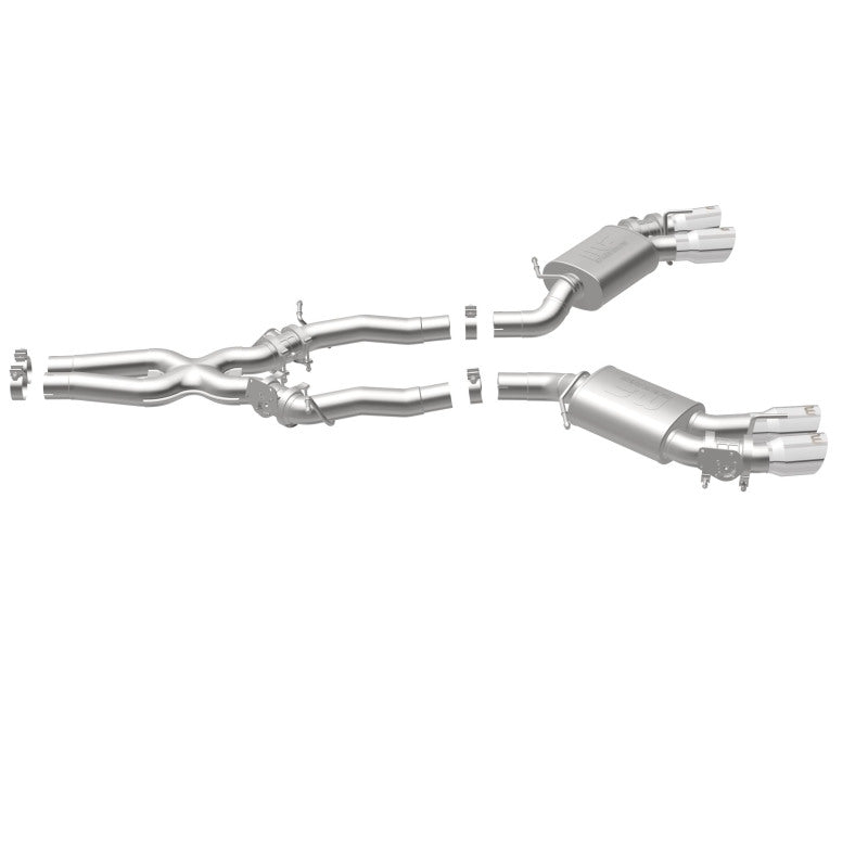 MagnaFlow 2016 Chevy Camaro 6.2L V8 Competition Cat Back w/ Quad Polished Tips Magnaflow