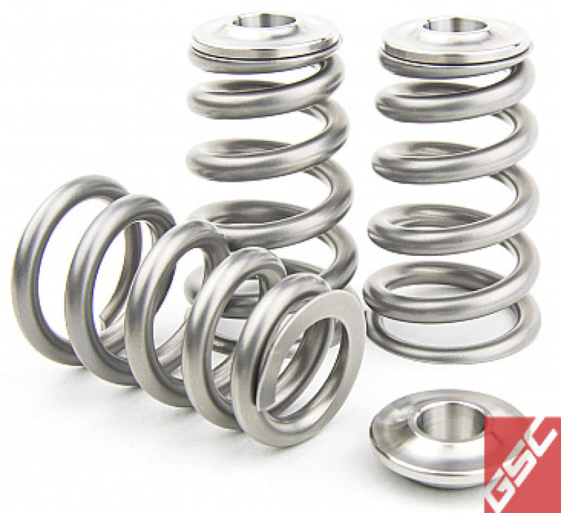 GSC P-D Toyota 2JZ-GTE Extreme Pressure Single Conical Valve Spring and Ti Retainer Kit - eliteracefab.com