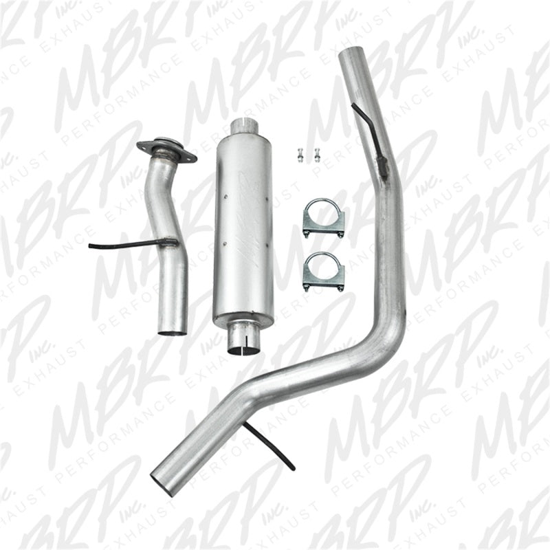 MBRP 2000-2006 Chev/GMC Tahoe/Yukon 5.3L Cat Back Single Side AL P Series Exhaust - eliteracefab.com