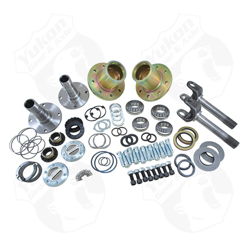 Yukon Gear Spin Free Locking Hub Conversion Kit For SRW Dana 60 94-99 Dodge - eliteracefab.com