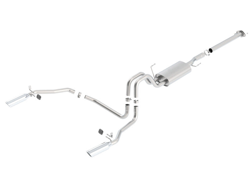 Borla 11-14 Ford F-150 5.0L AT 2/4WD Aggressive ATAK SS Catback Exhaust - eliteracefab.com