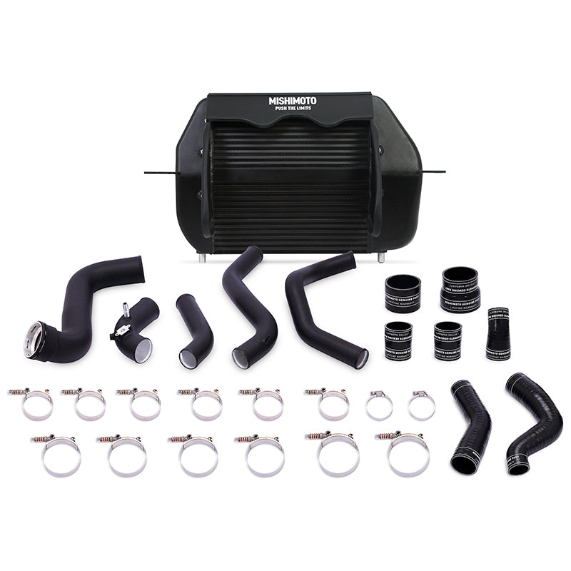 Mishimoto 2011-2014 Ford F-150 EcoBoost Black Intercooler w/ Black Pipes - eliteracefab.com