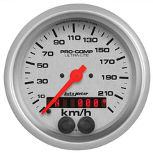 Load image into Gallery viewer, Autometer Ultra-Lite 3-3/8in. 0-225KM/H (GPS) Speedometer Gauge