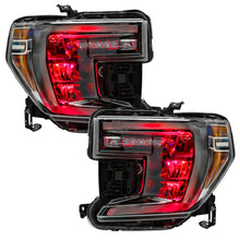 Load image into Gallery viewer, Oracle 19-21 Silverado/Sierra 1500 RGB Demon Eye Headlight Upgrade Kit - ColorSHIFT w/o Controller - eliteracefab.com