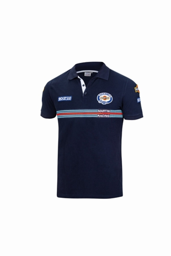 Sparco Polo Replica Martini-Racing XS Navy - eliteracefab.com