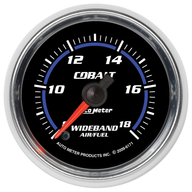 Autometer Cobalt 52mm Wideband Analog Air/Fuel Ratio Gauge.