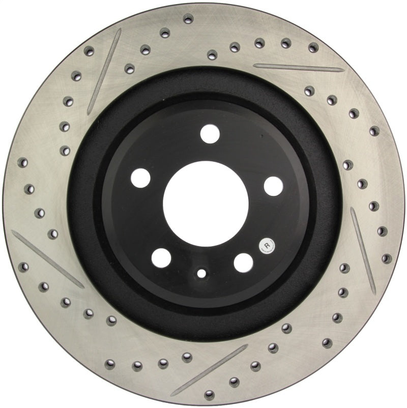 StopTech Slotted & Drilled Sport Brake Rotor - eliteracefab.com