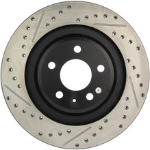 Load image into Gallery viewer, StopTech Slotted &amp; Drilled Sport Brake Rotor - eliteracefab.com