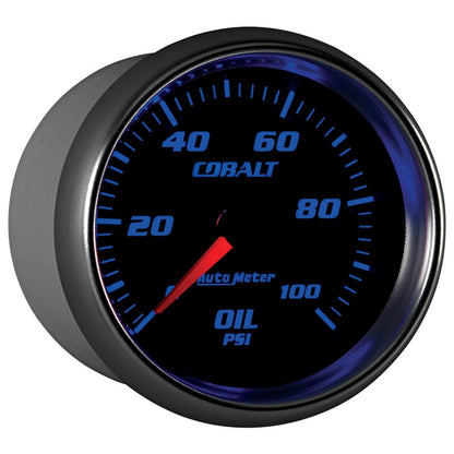 Autometer Cobalt 66mm 0-100 PSI Oil Pressure Gauge