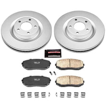 Load image into Gallery viewer, Power Stop 07-15 Ford Edge Front Z17 Evolution Geomet Coated Brake Kit - eliteracefab.com