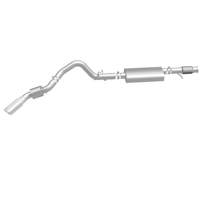MagnaFlow MF Series SS Cat-Back Exhaust Single Passenger Side Rear Exit 2015 Cadillac Escalade Magnaflow