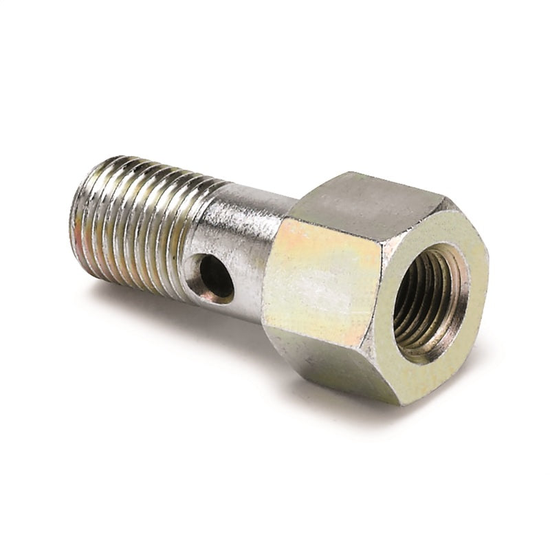 AutoMeter FITTING; ADAPTER; 12MM BANJO BOLT TO 1/8in. NPTF FEMALE; FUEL PRESSURE - eliteracefab.com