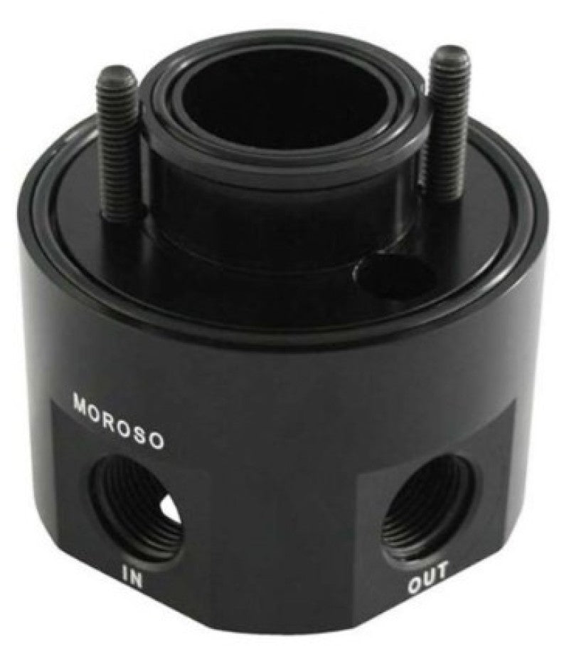 Moroso Chevrolet Small Block Oil Filter Adapter - Sandwich - Oil Coole