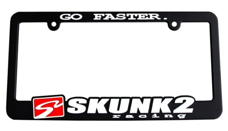 Skunk2 Go Faster License Plate Frame - eliteracefab.com