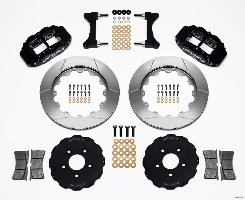 Wilwood Narrow Superlite 6R Front Hat Kit 14.00in Mitsubishi EVO VIII Wilwood