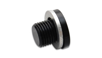 Vibrant M14 x 1.5 Metric Aluminum Port Plug with Crush Washer - eliteracefab.com