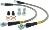 STOPTECH 01-05 AUDI ALLROAD REAR STAINLESS STEEL BRAKE LINE KIT, 950.33505