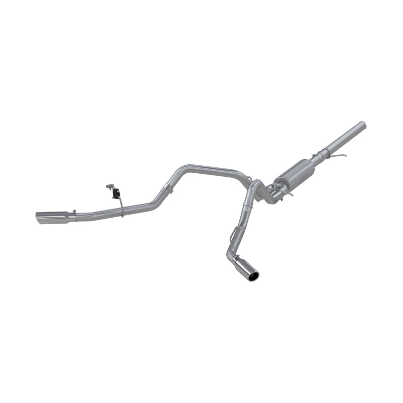 MBRP 14 Chevy/GMC 1500 Silverado/Sierra 4.3L V6/5.3L V8 Dual Split Side T409 3in Cat Back Exhaust - eliteracefab.com