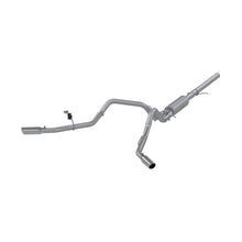 Load image into Gallery viewer, MBRP 14 Chevy/GMC 1500 Silverado/Sierra 4.3L V6/5.3L V8 Dual Split Side T409 3in Cat Back Exhaust - eliteracefab.com